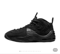 Stüssy Nike スニーカー ブラックのサムネイル