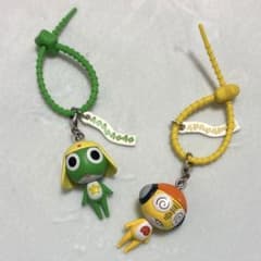 ケロロ軍曹 ガチャガチャ　カラフルマルチチャーム ケロロ クルルのサムネイル