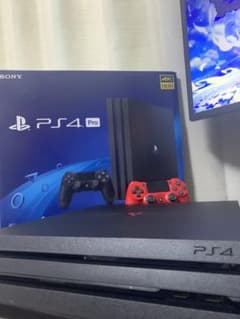 PS4 Pro 本体 デュアルショック4つきのサムネイル