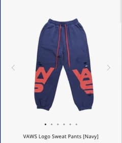 VAWS Logo Sweat Pants [Navy]のサムネイル