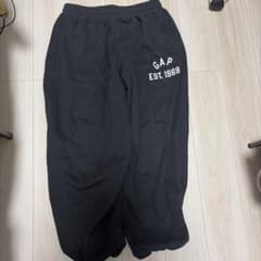 GAP 黒 スウェットパンツ Lサイズのサムネイル
