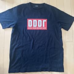 DIESEL DDDL ロゴ Tシャツ ブラックのサムネイル