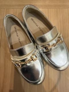 ローファー　シルバー