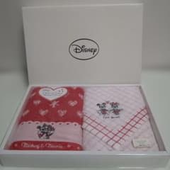 Disney Mickey & Minnie タオルハンカチ 2枚セットのサムネイル