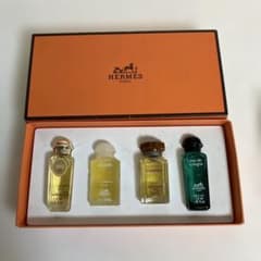 ヴィンテージ HERMES 試供品 ミニ香水 ヴィンテージ】エルメス ミニ香水 4本セット コフレ HERMES - メルカリ