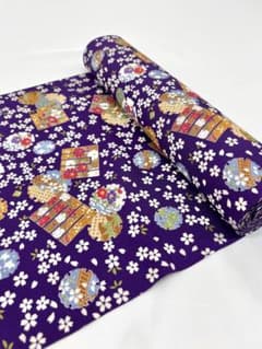 反物 秀品 小紋 草花 薄ピンク 正絹 【中古】 | Shop at Mercari from