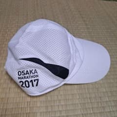 MIZUNO OSAKA MARATHON 2017 帽子 58-60cmのサムネイル