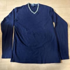 Polo by Ralph Lauren Vネック カットソー ネイビー Mのサムネイル