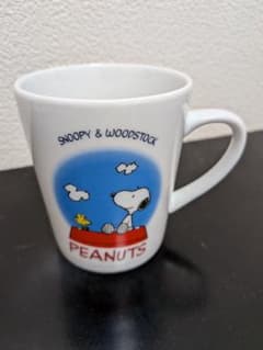 2点セットPEANUTS スヌーピー＆ウッドストック マグカップ 非売品のサムネイル