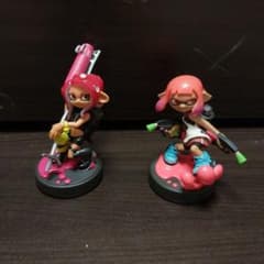 スプラ amiibo イカガール&タコガールのサムネイル