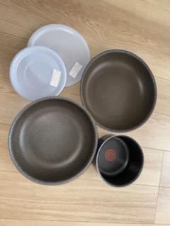 【使用済み】T-falフライパン　ニトリフライパン【ガス火専用】中蓋付きのサムネイル