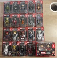 MARVEL ハッピーくじ ベアブリック 19種 /F賞 - メルカリ