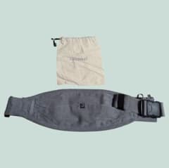美品 GOOSEKET グスケット グレー 抱っこひも スリング 収納袋付きのサムネイル