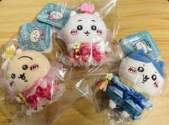 ちいかわ ハチワレ　うさぎ　七夕 マスコット 3点セットのサムネイル