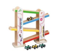 moku TRAIN ジグザグレールタワー 木製玩具のサムネイル