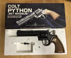 タナカ コルトパイソン .357 HW 6インチ ガスガン ジャンク 箱付のサムネイル