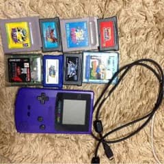 ゲームボーイカラーとアドバンス カセット8個セットのサムネイル