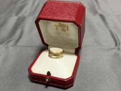 カルティエ トリニティ リング SM 55 15号 ビンテージ 18K 750