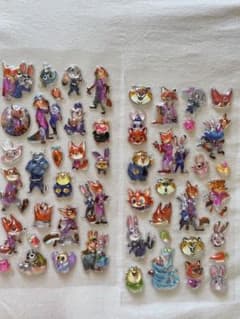 BONBON DROP 立体シール 2シート 3Dのサムネイル