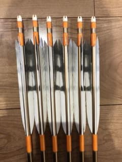 弓道　矢　超新品　EASTON【1913】98cm 6本セットのサムネイル