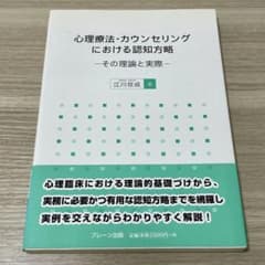 心理療法・カウンセリングにおける認知方略 その理論と実際のサムネイル