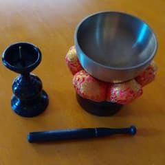 仏具　おりんセット　ろうそく台のサムネイル