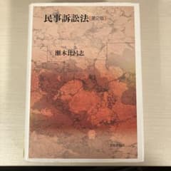 民事訴訟法 第2版 瀬木比呂志 日本評論社のサムネイル