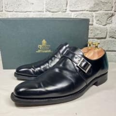 美品】CROCKETT&JONES Monkton シングルモンク UK7 黒 - メルカリ