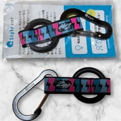 【即日発送】雷デザイン カラビナキーホルダーのサムネイル