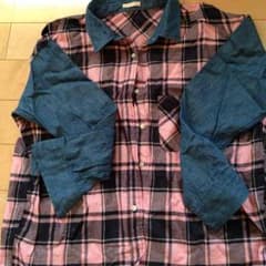 異素材ネルシャツのサムネイル
