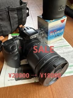 MINOLTA a-303si & レンズAF TELEPLUS MC7 - メルカリ