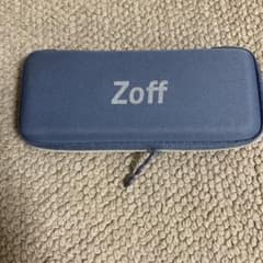 Zoff メガネケース ブルーのサムネイル