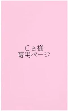 Ｃａ様専用ページのサムネイル