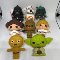 スターウォーズ　ラバーマスコット　8個セットのサムネイル