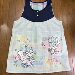 Disney ミッキー＆ミニー エプロン チェック柄のサムネイル