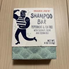 【新品】Trader Joe's シャンプーバー ペパーミント & ティーツリーのサムネイル