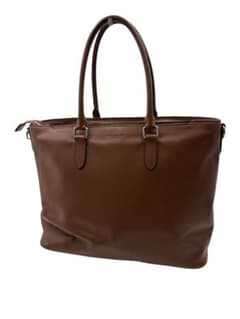 COACH レザー トートバッグ ブラウンのサムネイル