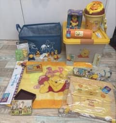 プーさん　平成レトロ　まとめ売り　ディズニー　収納ボックス　フィギュア　マット プーさん 平成レトロ まとめ売り ディズニー 収納ボックス フィギュア