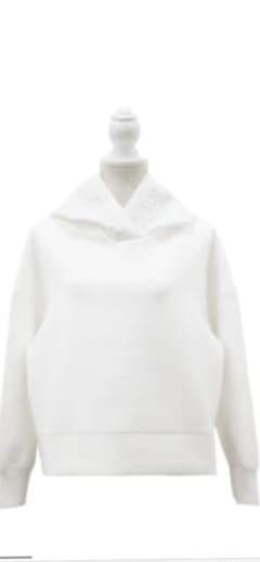 近沢レース店 フード付きレースパーカー アイボリー - メルカリ