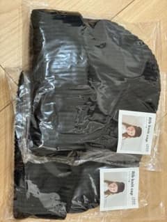 スリコ。ニット帽 ブラック 2点セットのサムネイル