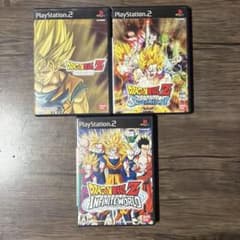 PS2 드래곤 볼 Z 3 개 세트