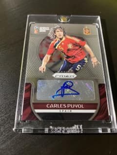 Panini soccer worldcup carles puyol autoのサムネイル