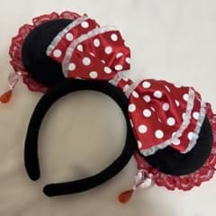 東京ディズニーリゾート ミニー カチューシャ レース ハートのサムネイル