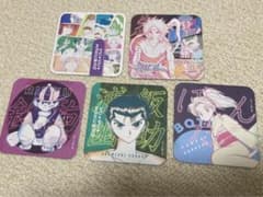 幽遊白書　コースター5セットのサムネイル