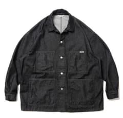 COOTIE Denim Coverall Black One Washのサムネイル