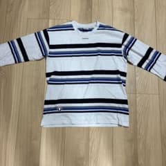 A BATHING APE長袖Tシャツ ロンT ボーダー