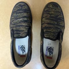 VANS スリッポン タイガーカモ カモフラ 29cmのサムネイル