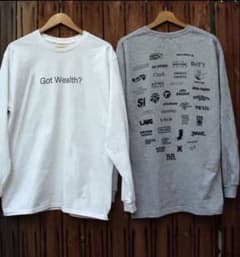 PAJA STUDIO Got Wealth?ロンT LサイズCreek - メルカリ