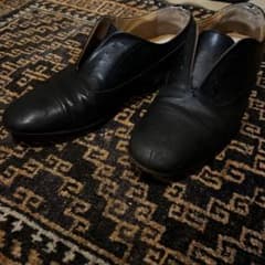 Martin Margiela マルタンマルジェラ　レザーシューズ　黒のサムネイル