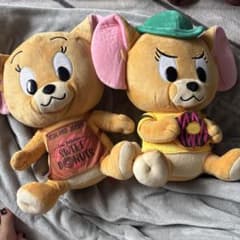 톰과 제리 봉제인형 2장 세트
